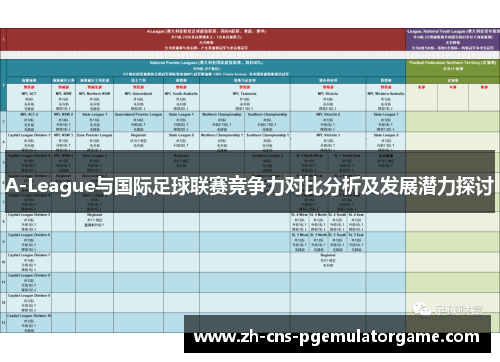 A-League与国际足球联赛竞争力对比分析及发展潜力探讨