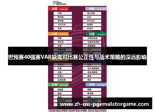 世预赛40强赛VAR缺席对比赛公正性与战术策略的深远影响