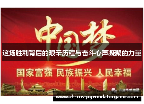 这场胜利背后的艰辛历程与奋斗心声凝聚的力量